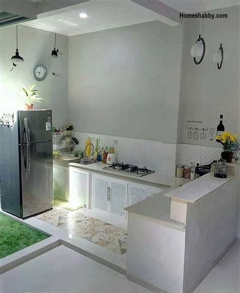 desain dapur minimalis terbaru dapur mungil  cantik homeshabby