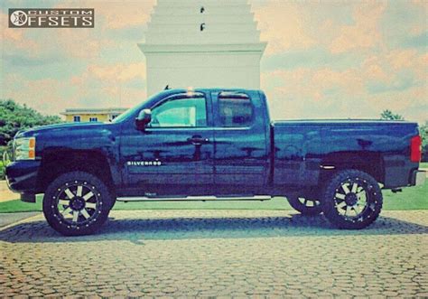 2009 Chevrolet Silverado 1500 With 22x12 44 Gear Off Road Big Block And 33125r22 Atturo Trail