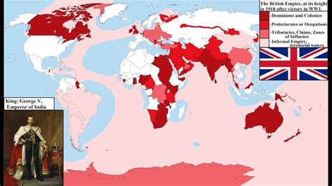 British Empire Map Peak