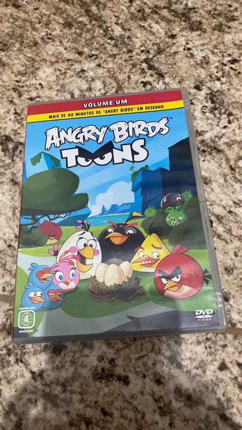 Angry Birds Dvd 2014 Item Infantil Rovio Usado 100447893 Enjoei