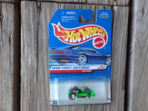 Hot Wheels 1998 First Editions Go Kart Wild West Toys