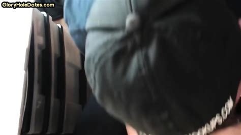 Gloryhole Greedy Amateur DILF Sucks Dick At His Home