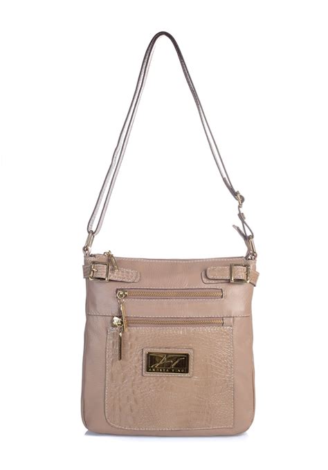 Bolsa Transversal De Couro Chloe Nude Compre Agora Dafiti Brasil
