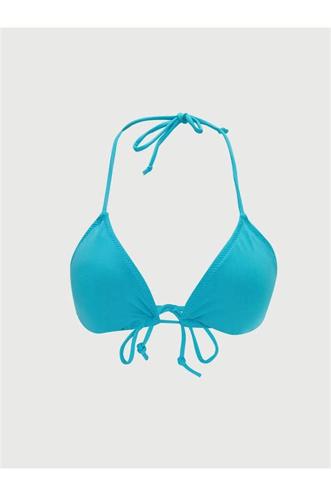 LC Waikiki Lcw Eco Boyundan Bağlamalı Düz Kadın Bikini Üst Fiyatı Yorumları