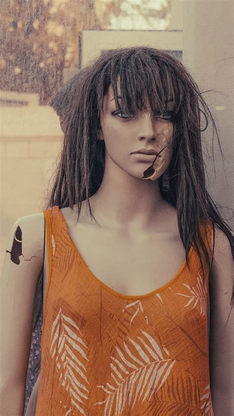 Mannequin Cracked Brunette Free Photo On Pixabay