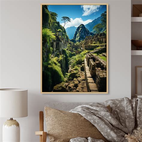 Designart "Hidden Treasures South America wall art II" Cityscapes