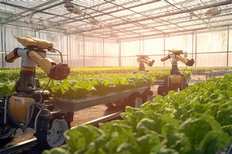 Smart Robotic Farmers Revolutionizing Agriculture Created With