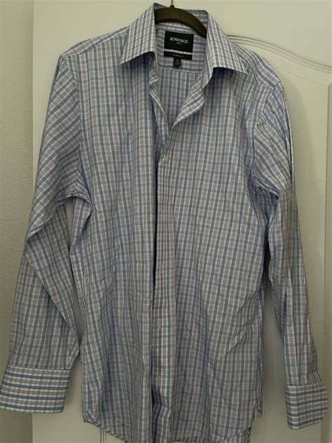 Mens Bonobos Blue Lavender Check Tailored Slim Fit Gem