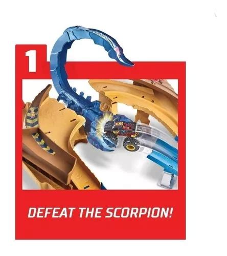 Pista Hot Wheels Monster Trucks Escorpi N Super Impulso En Venta En Acapulco Guerrero Por S Lo