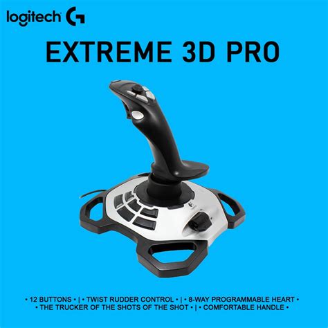 Jual Logitech Extreme 3d Pro Joystick Gaming Shopee Indonesia