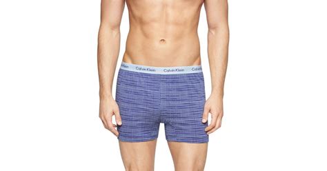 Calvin Klein Mens Classic Slim Fit Knit Boxer U1029 For Men Lyst