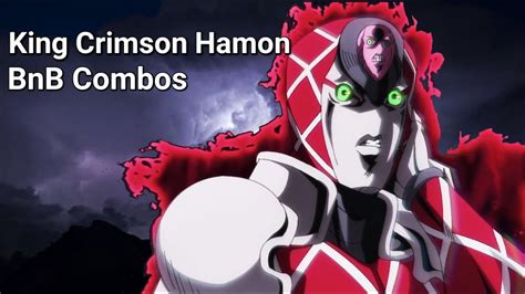 YBA King Crimson Hamon BnB Combos YouTube