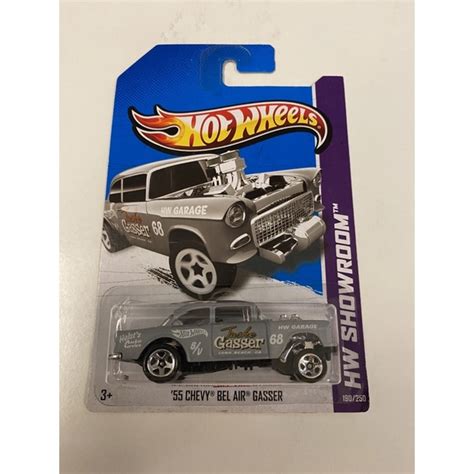 Hot Wheels 55 Chevy Bel Air Gasser Shopee Malaysia