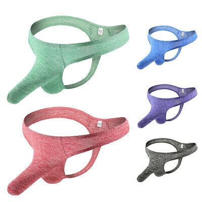 Mens Long Sheath Thong Elephant Nose Pouch T Back Bikini Briefs Sexy Underwear Ebay
