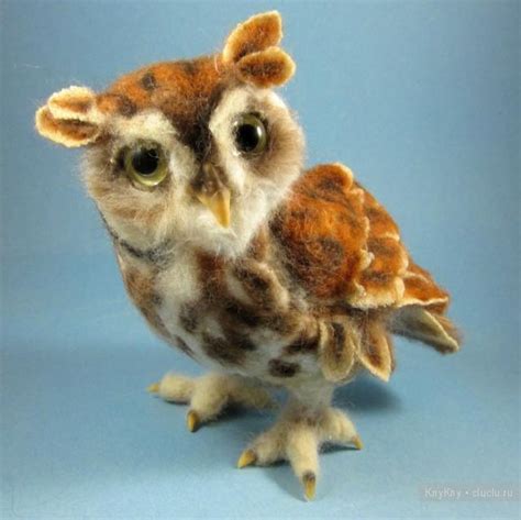 Войлочные игрушки Robin Andreae, техника валяния из шерсти / Валяние из ...