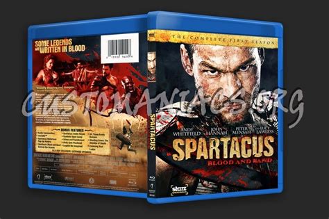 Spartacus: Blood and Sand Season 1 blu-ray cover - DVD Covers & Labels