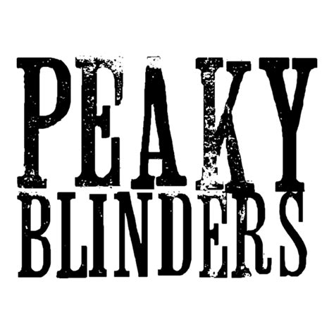Peaky Blinders Logo Png Vector Ai Eps Svg Free Download