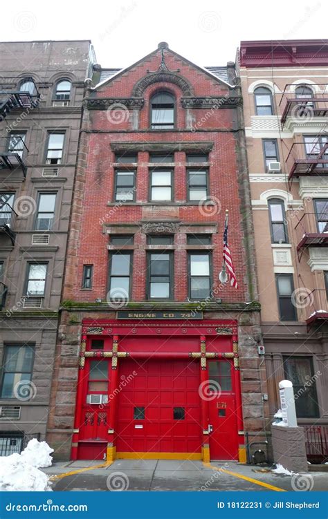 NYC: Historic Fire Station Stock Image - Image: 18122231