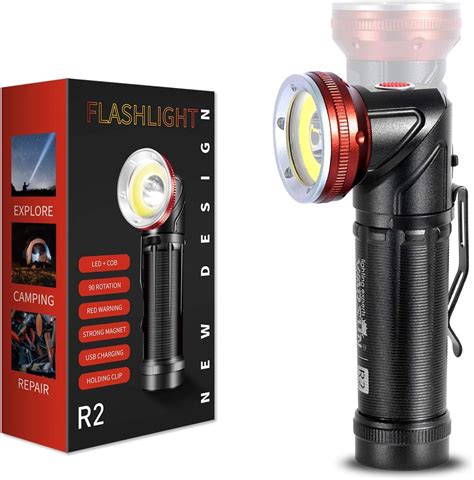 Warsun Flashlight Lumens Portable Magnetic Flash Light With Clip