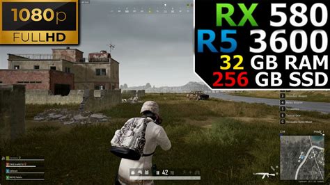 Playerunknown S Battlegrounds 1080p RX 580 Ryzen 5 3600 32GB