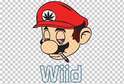 Super Mario Bros Cannabis Smoking Png Clipart Area Artwork Bong