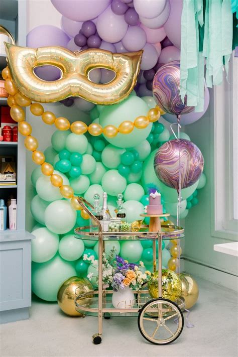 Mardi Gras Party Mardi Gras Party Decorations Balloons