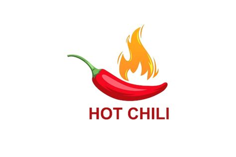 Conceito De Design De Logotipo Red Hot Chili Vetor Modelo De Design De Logotipo Spicy Pepper
