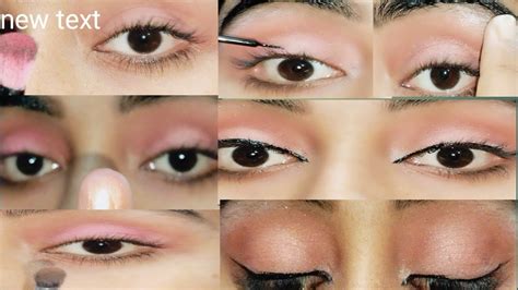 How To Do Nude Eye Makeup Begginers Eye Makeup Tutorial Step By Step Eye Makeup Kajal Makeover