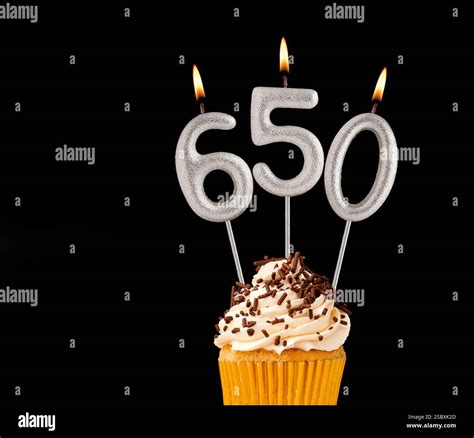 candles forming  number  black background stock photo alamy