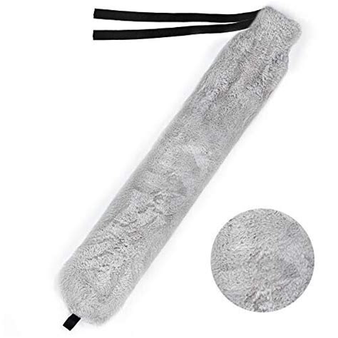 Long Hot Water Bottle 2L Natural Rubber Hot Water Bottle With Cover And Wearable Strap 72cm