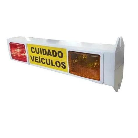 Sinalizador Para Garagem Entrada E Sa Da De Ve Culos Led Bivolt