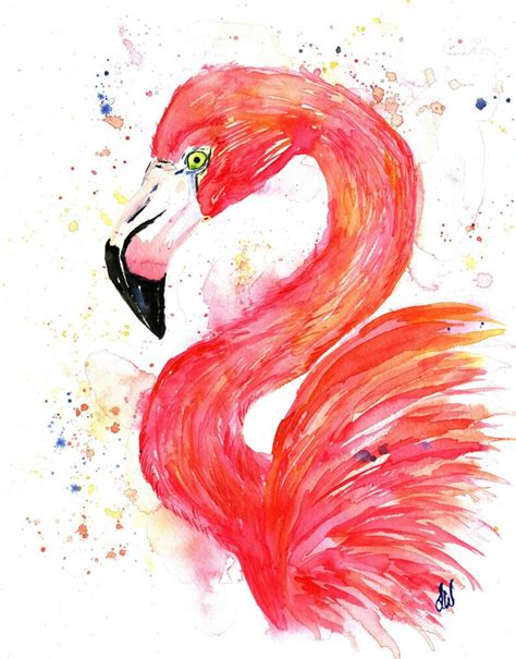 Flamingo Art Print Flamingo Gifts Flamingo Decor Flamingo Etsy