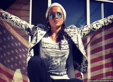 Bikini Clad Michelle Rodriguez Suffers Nip Slip While Frolicking In