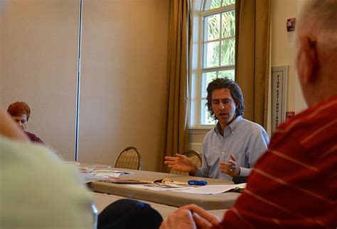 Your Observer Photo Rabbi Brenner Glickman Talks With Event