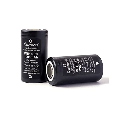 Keeppower RCR123A - 800mAh (защита) - 2A