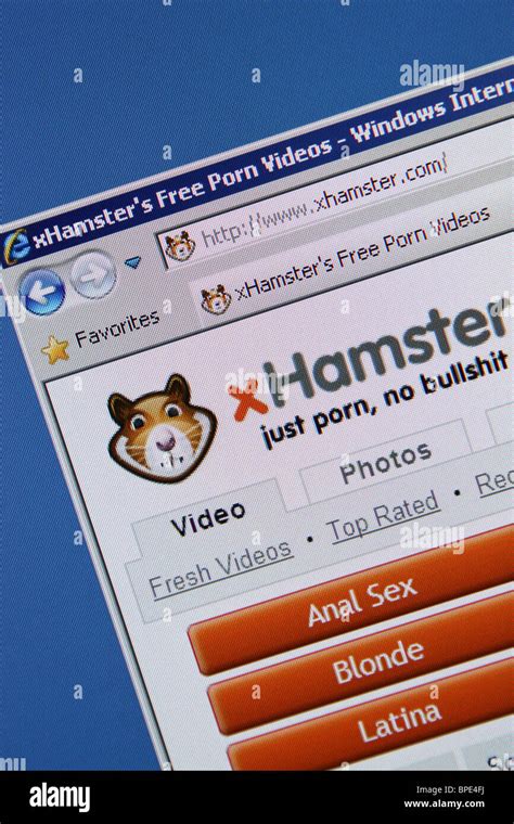 Xhamster Porn Adult Video Online Stock Photo Alamy