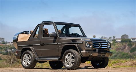 The Mercedes G500 Cabriolet Final Edition Is The Ultimate Summer Suv In