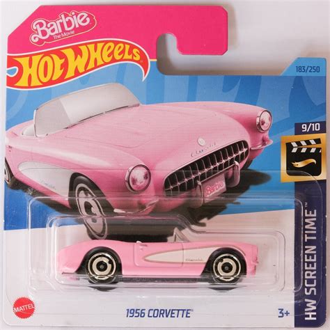Hot Wheels Barbie O Filme Corvette O ícone Sobre Rodas De Hollywood Etsy