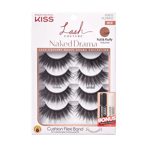 Pestañas Postizas Kiss Lash Couture Naked Drama 14 Mm 4 Pares Venta Internacional Coppel