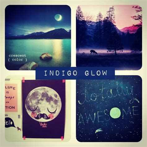 Indigo Glow Color Palette