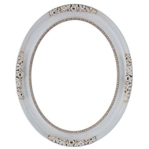 Versailles Oval Picture Frame Ant Wht Victorian Frames