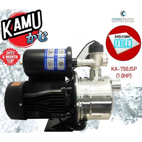 Kamu Ka Jsp Hp Stainless Steel Multistage Smart Water Pump