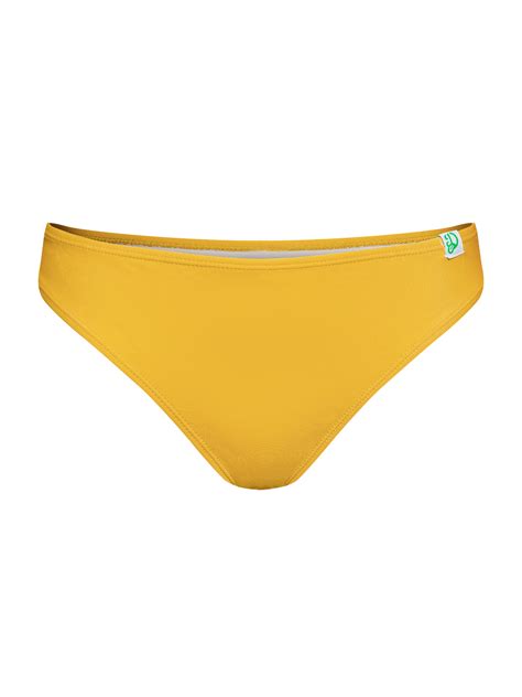 Slip Bikini Giallo Oro Dedoles