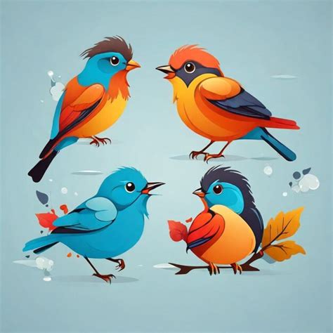 Premium Photo Birds Symbol Vector Background