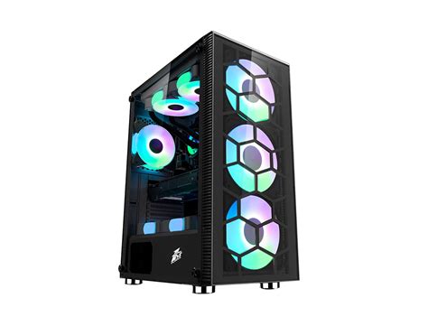 ქეისი - 1STPLAYER XP-G ATX Case (Black) - Athome