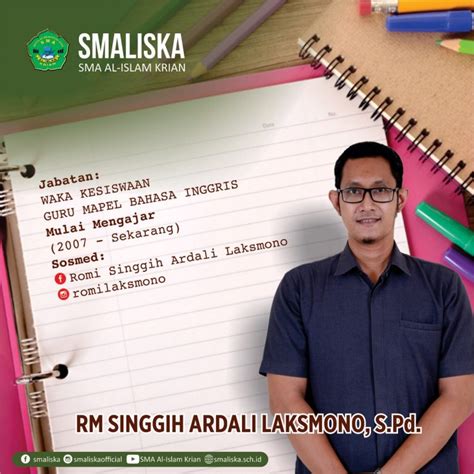 Guru Dan Staf Sma Al Islam Krian Sma Al Islam Krian