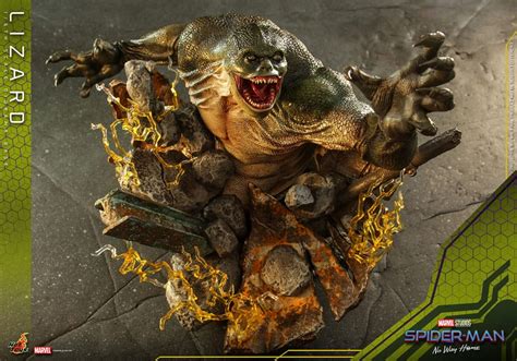 Hot Toys Spider Man No Way Home Lizard Diorama Base Collectables Ch
