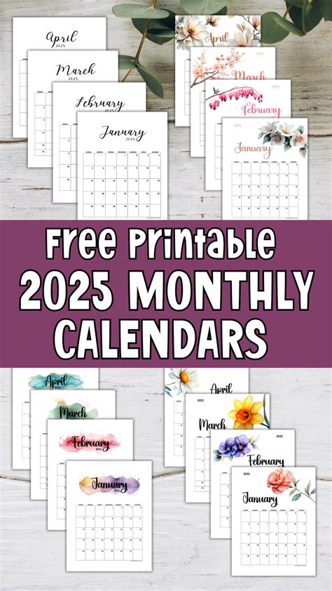printable  calendar templates   months artofit