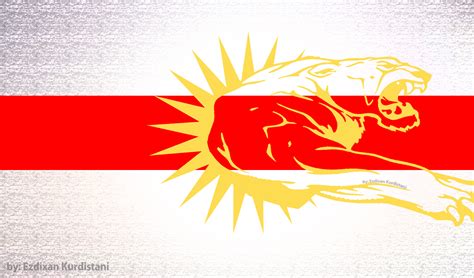 Yezidische Flagge