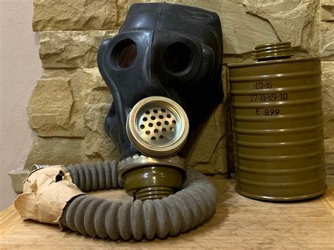 Very Rare Shms Black Gas Mask Officer Army Gas Mask - Etsy